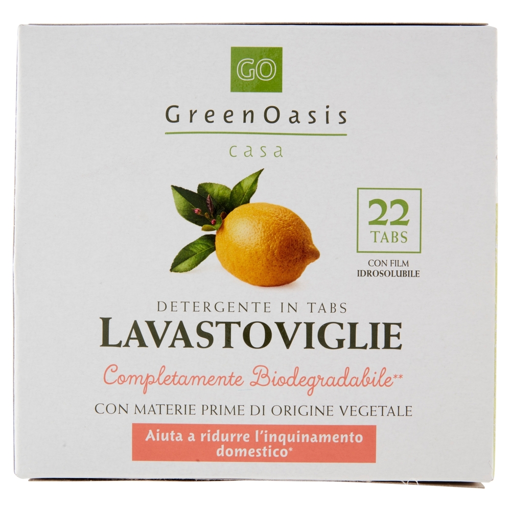 22 Tabs Detergente Lavastoviglie Green Oasis